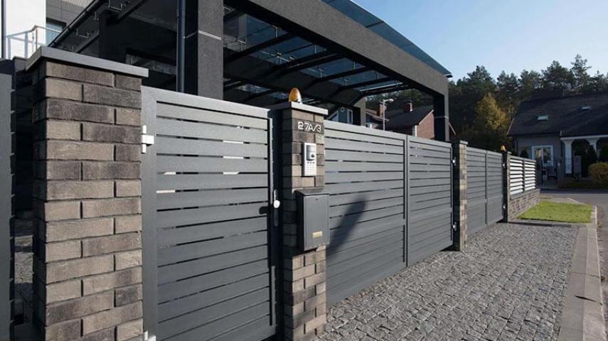 ворота с калиткой в Усть-Лабинске